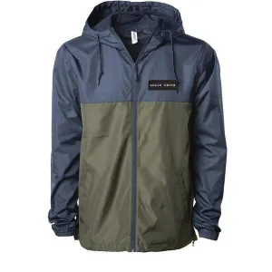 Black Sheep Lightweight Windbreaker Jacket Navy - Army