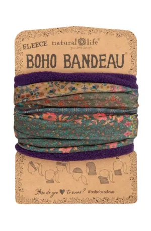 Boho Bandeau Fleece Vintage Patchwork