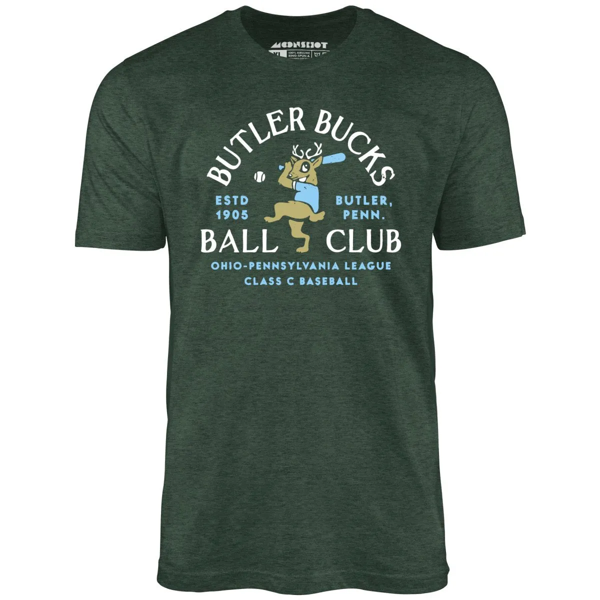 Butler Bucks - Pennsylvania - Vintage Defunct Baseball Teams - Unisex T-Shirt