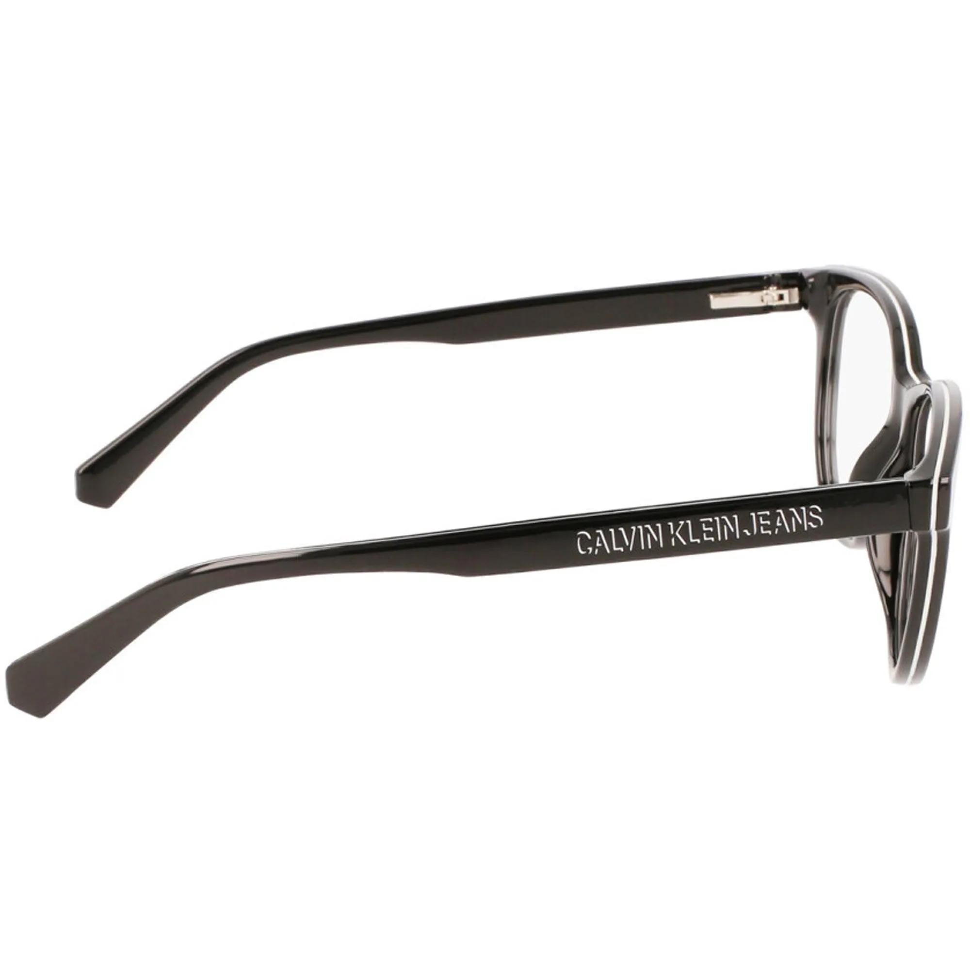 Calvin Klein Jeans Women's Eyeglasses - Black Cat Eye Shaped Frame | CKJ21640 001