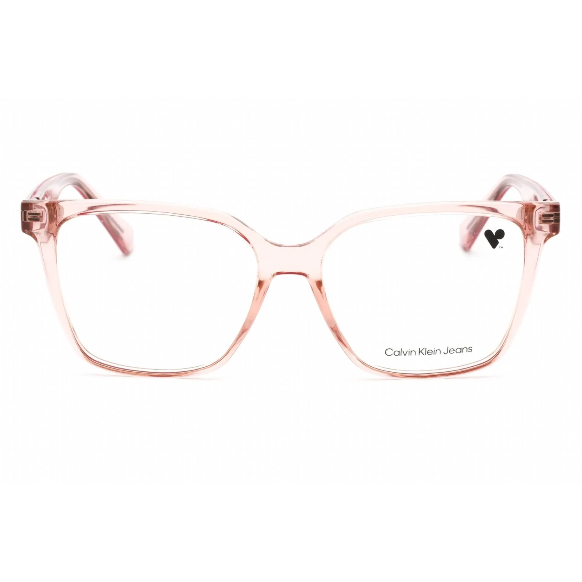 Calvin Klein Jeans Women's Eyeglasses - Rose Square Full Rim Frame | CKJ21639 671