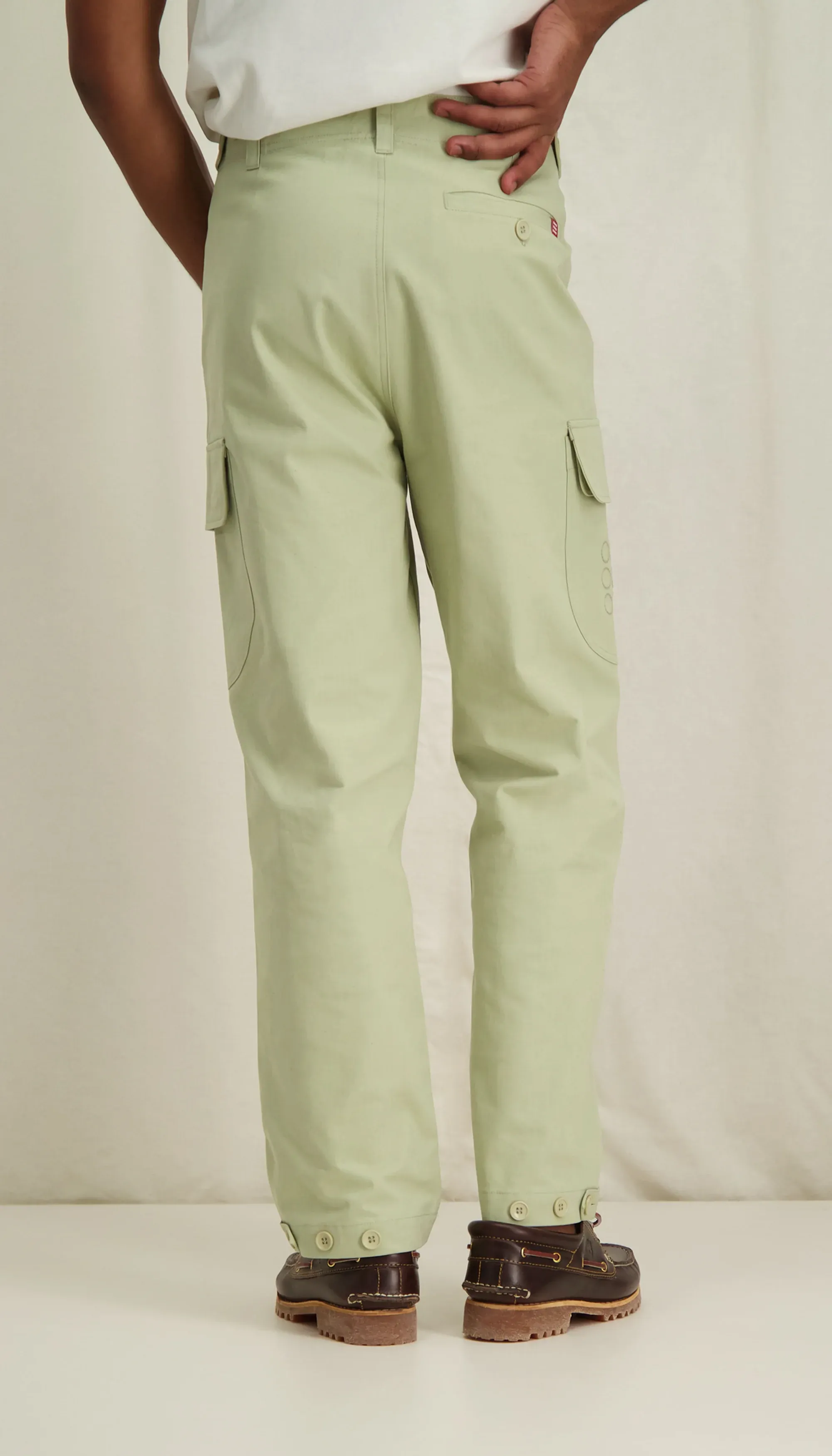 Cargo Trousers Moss Gray