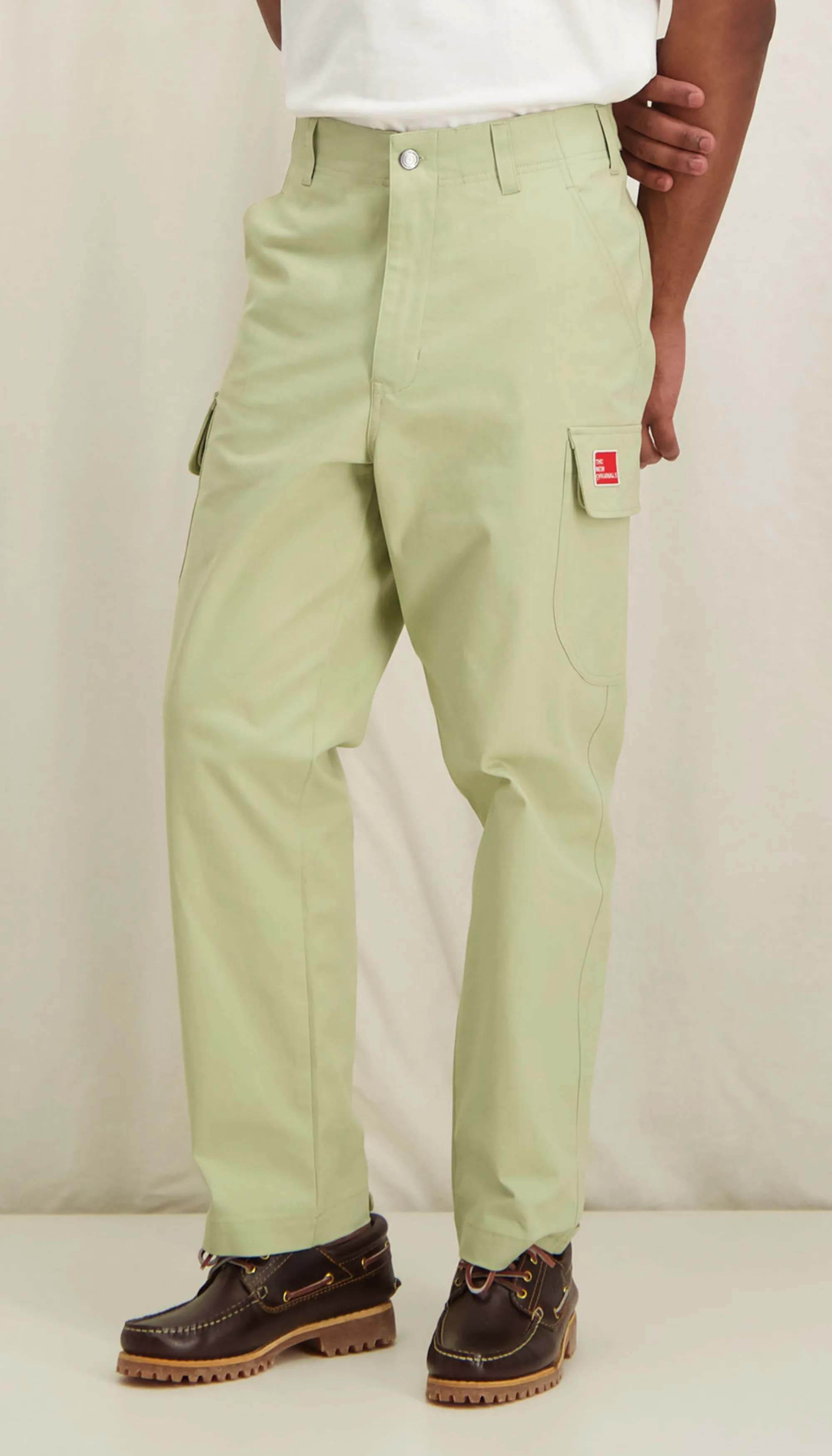 Cargo Trousers Moss Gray