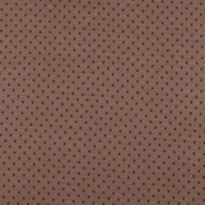 Chiffon with Dot - ROSY - Brown