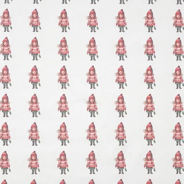 Christmas Girl Fabric