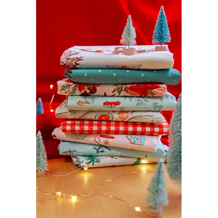 Christmas in the Cabin Fabric Collection