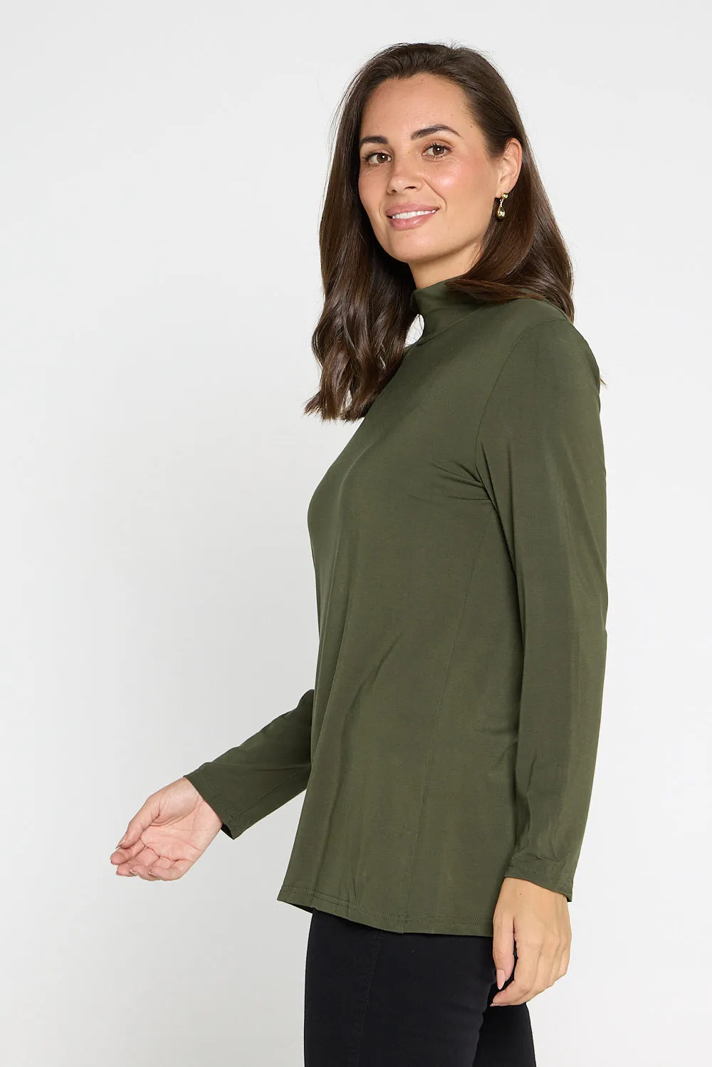 Deb Bamboo Skivvy - Olive