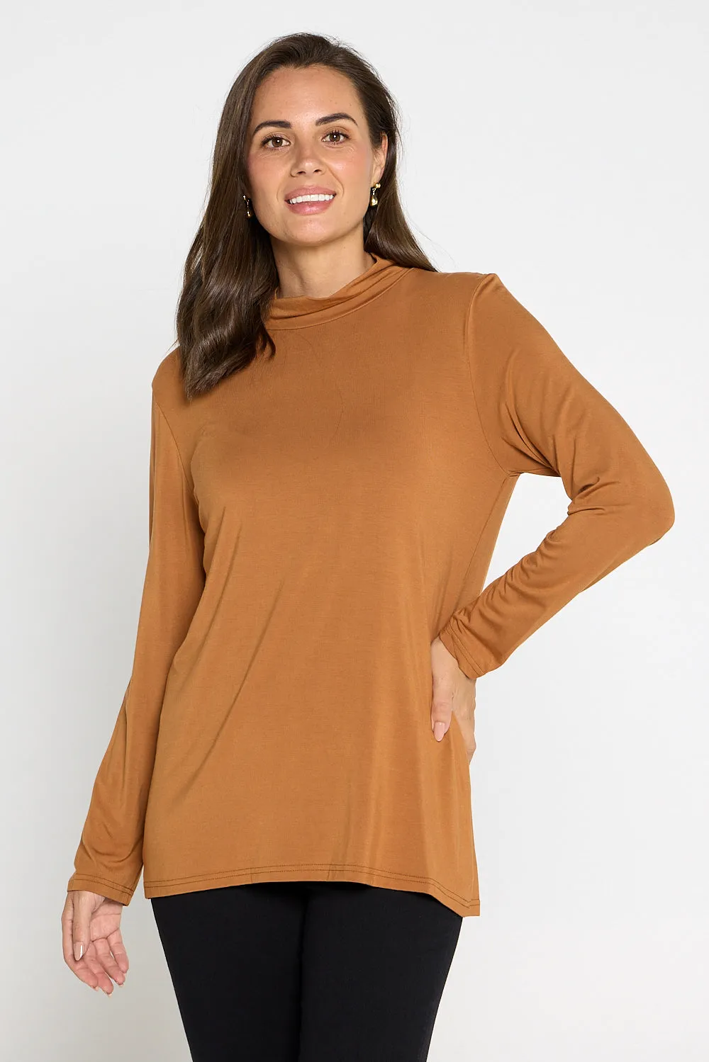 Deb Bamboo Skivvy - Rust