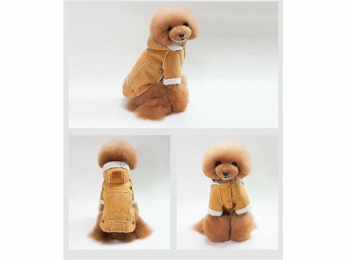 dog clothes  Light Brown M DW-21BR