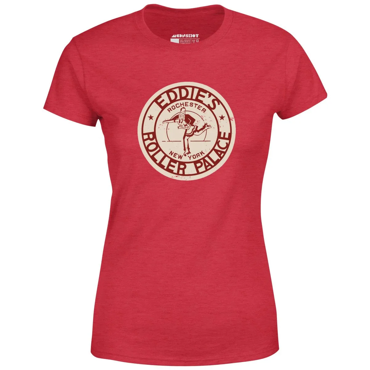 Eddie's Roller Palace - Rochester, NY - Vintage Roller Rink - Women's T-Shirt