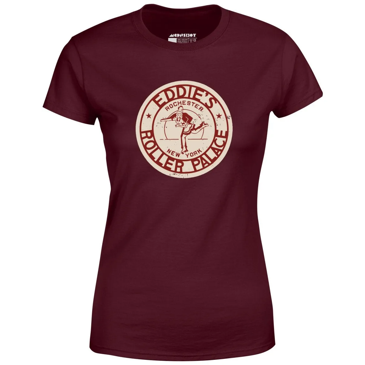 Eddie's Roller Palace - Rochester, NY - Vintage Roller Rink - Women's T-Shirt