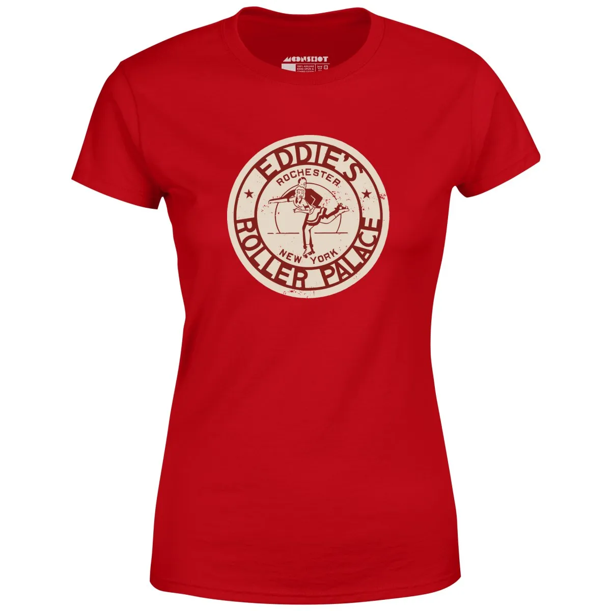 Eddie's Roller Palace - Rochester, NY - Vintage Roller Rink - Women's T-Shirt