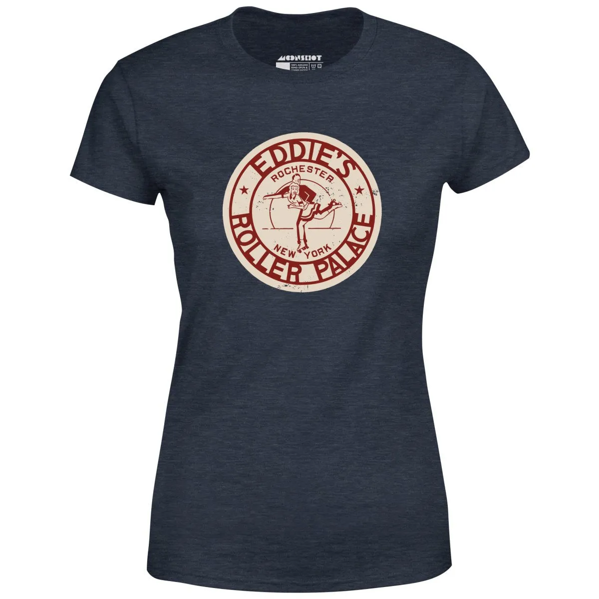 Eddie's Roller Palace - Rochester, NY - Vintage Roller Rink - Women's T-Shirt