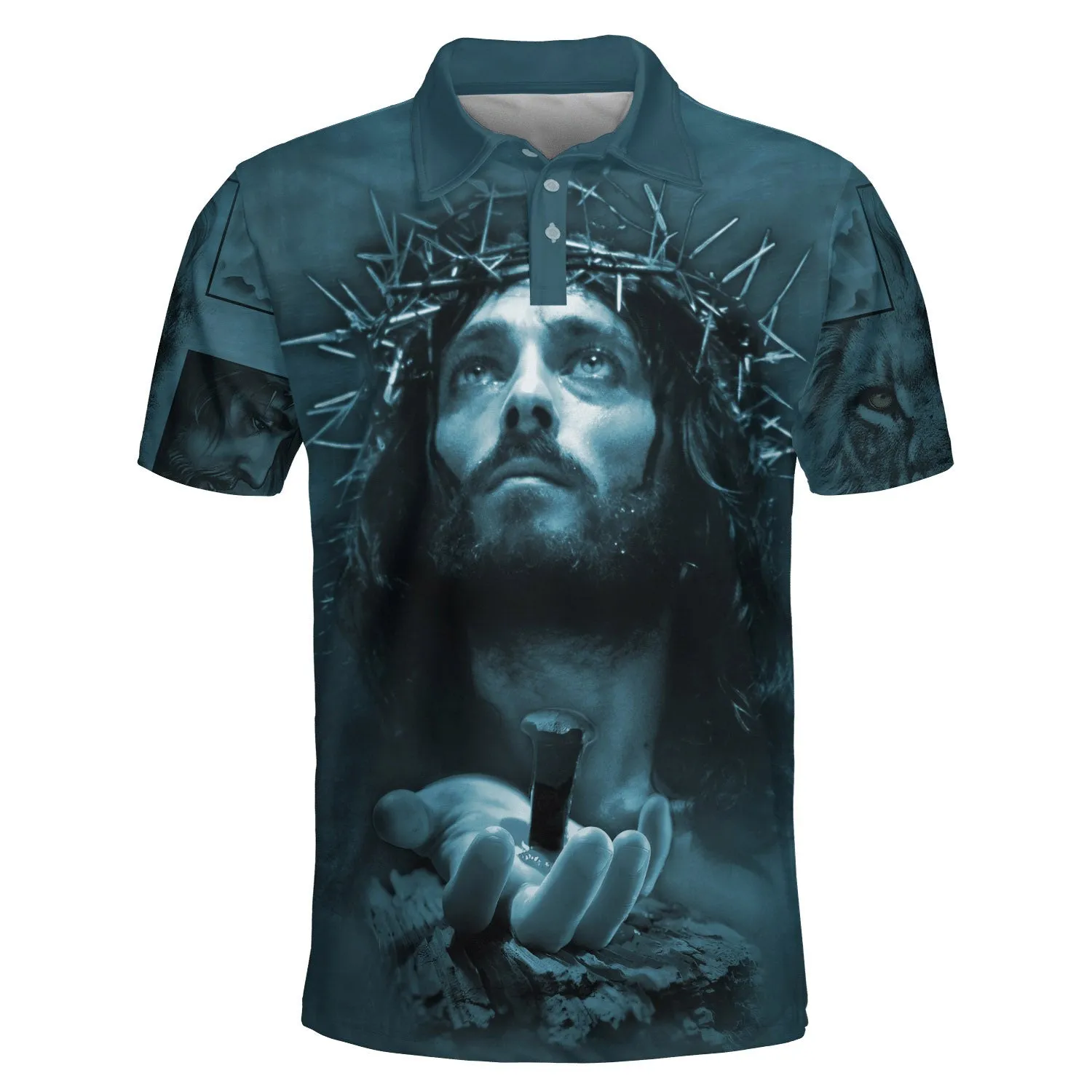 I May Not Be Perfect But Jesus Thinks I'm To Die For Cross Polo Shirt - Christian Shirts & Shorts