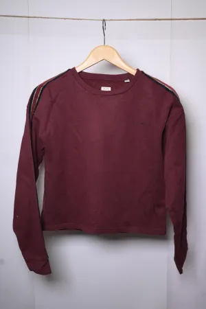 Jack Wills Maroon Sweatshirt - Small