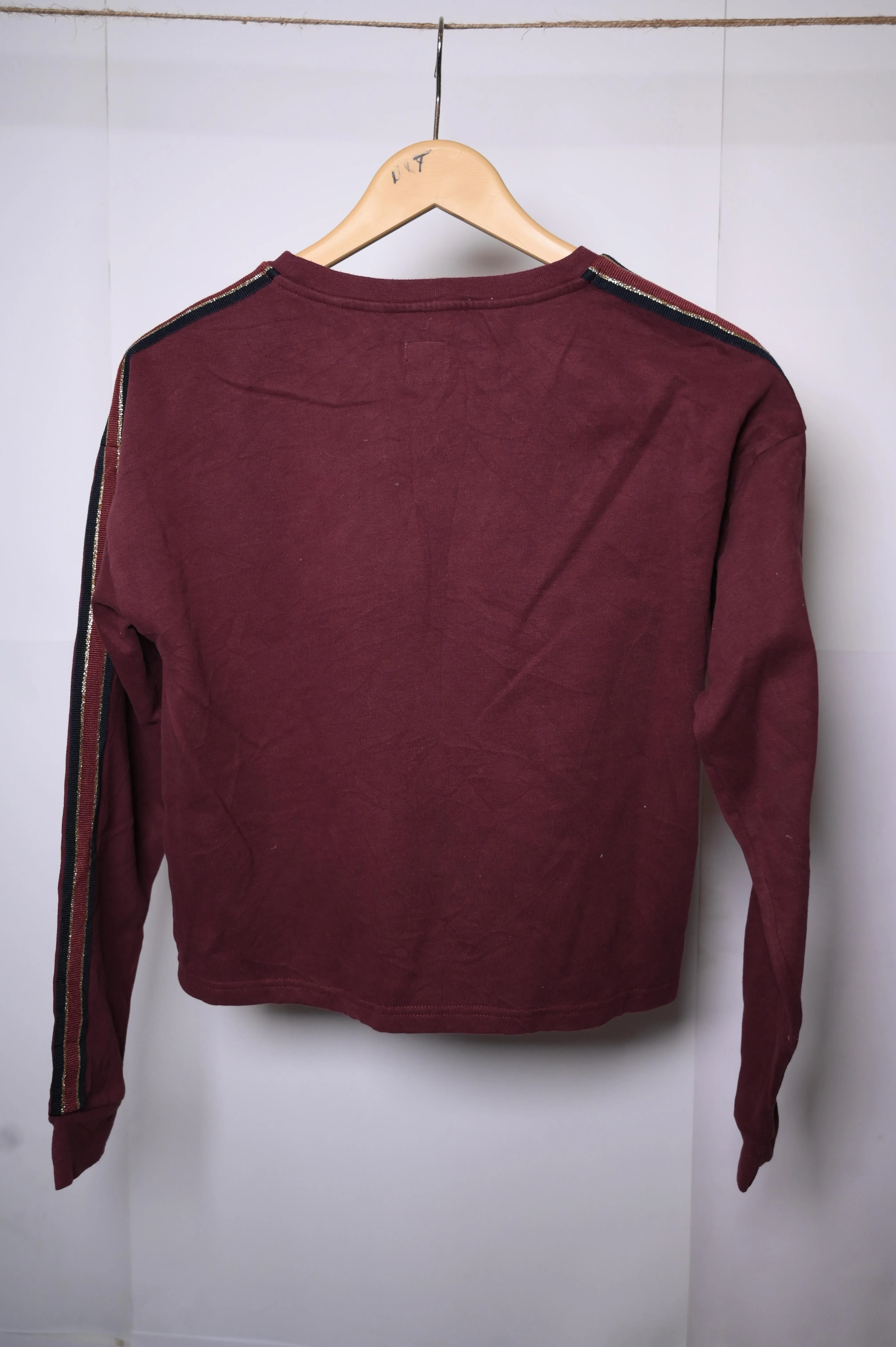 Jack Wills Maroon Sweatshirt - Small