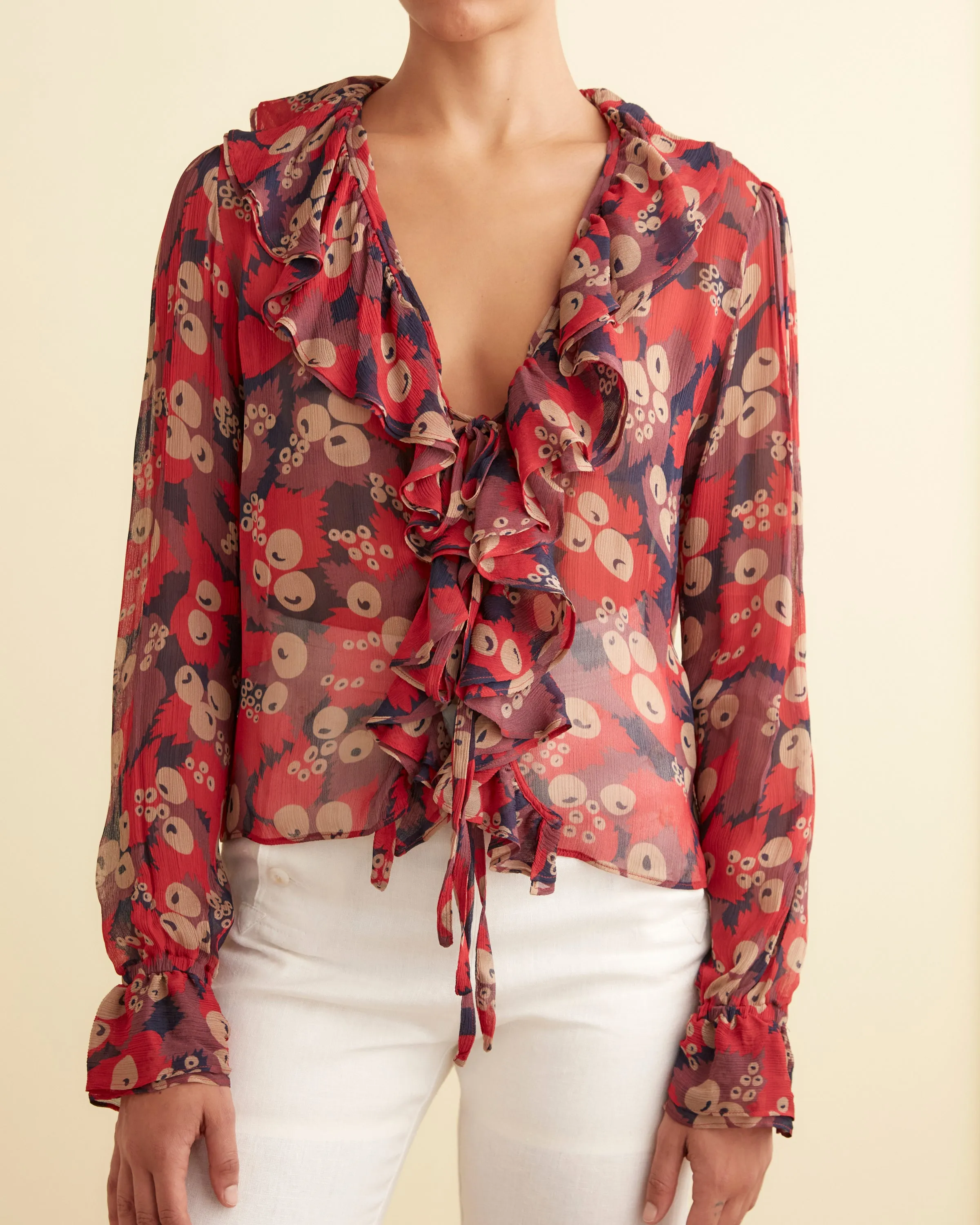 Jamberry Flounce Blouse