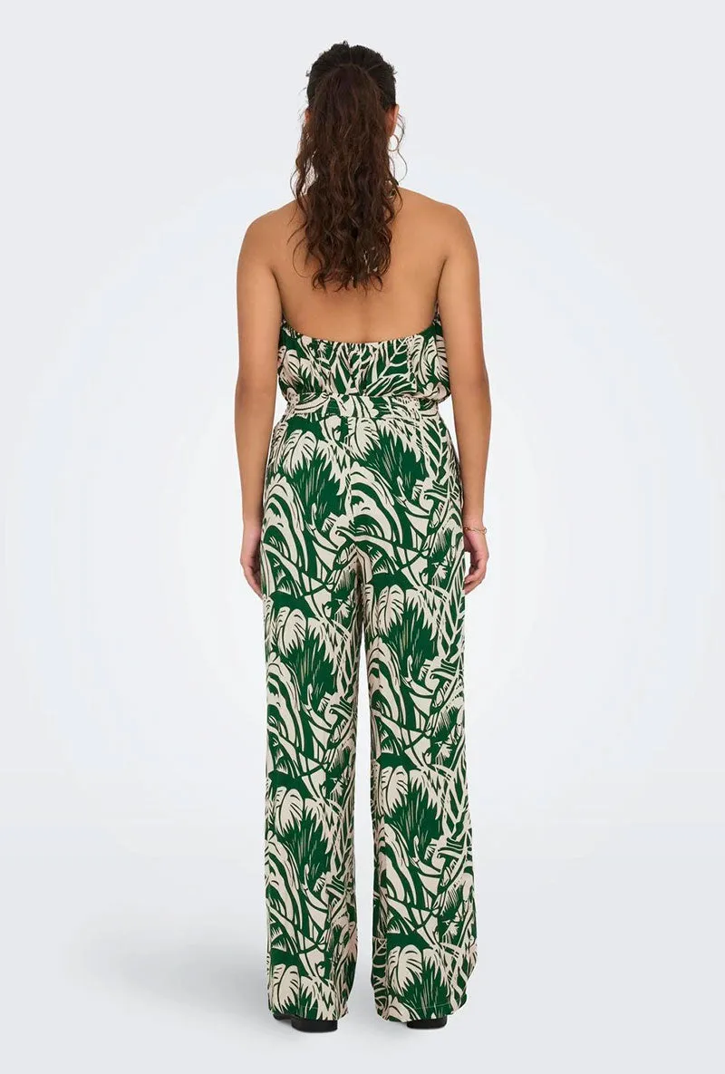 JDY NILE AOP HW WIDE PANT