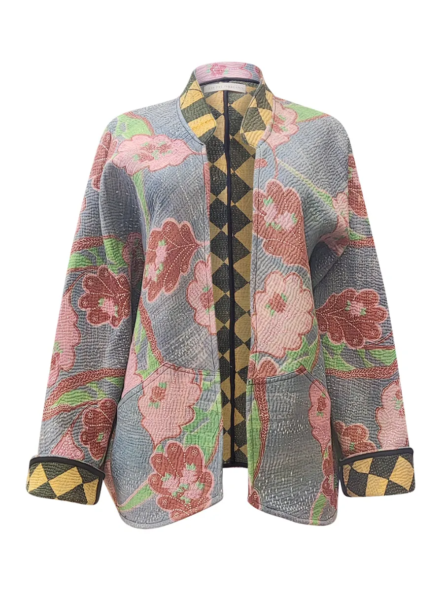 kantha vintage short jacket kashvi