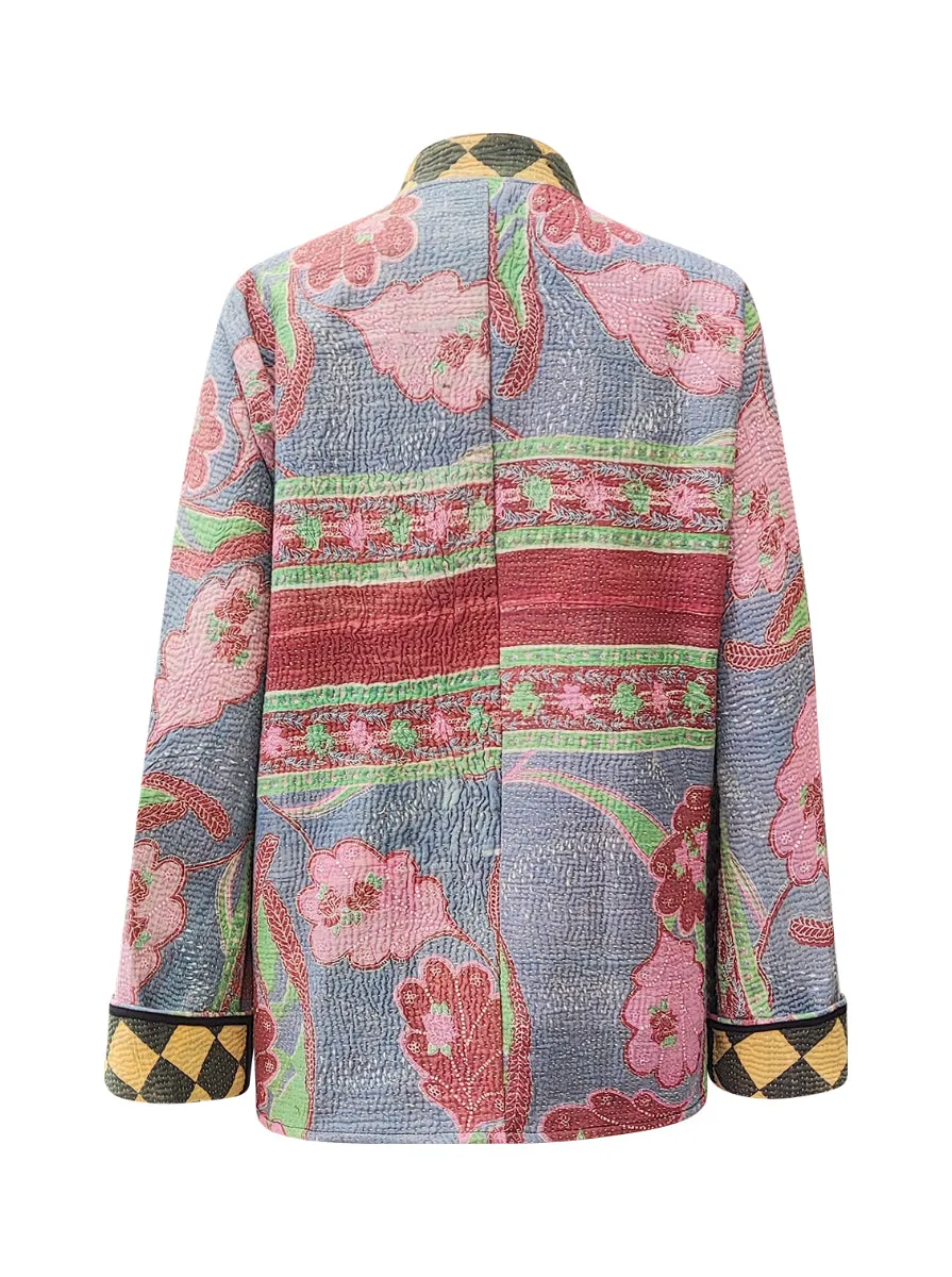 kantha vintage short jacket kashvi