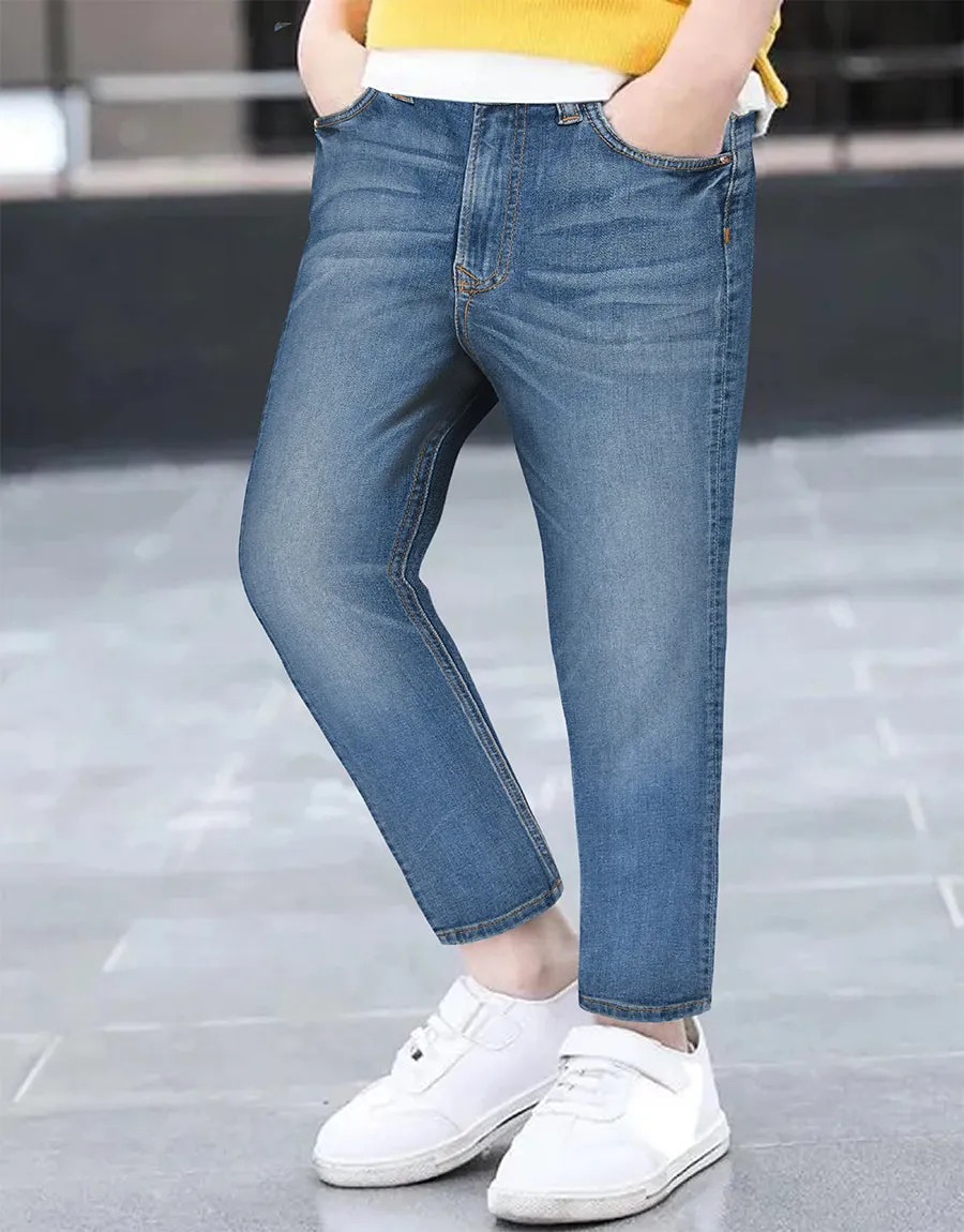 Kids Stylish In Assorted Color Denim Jeans