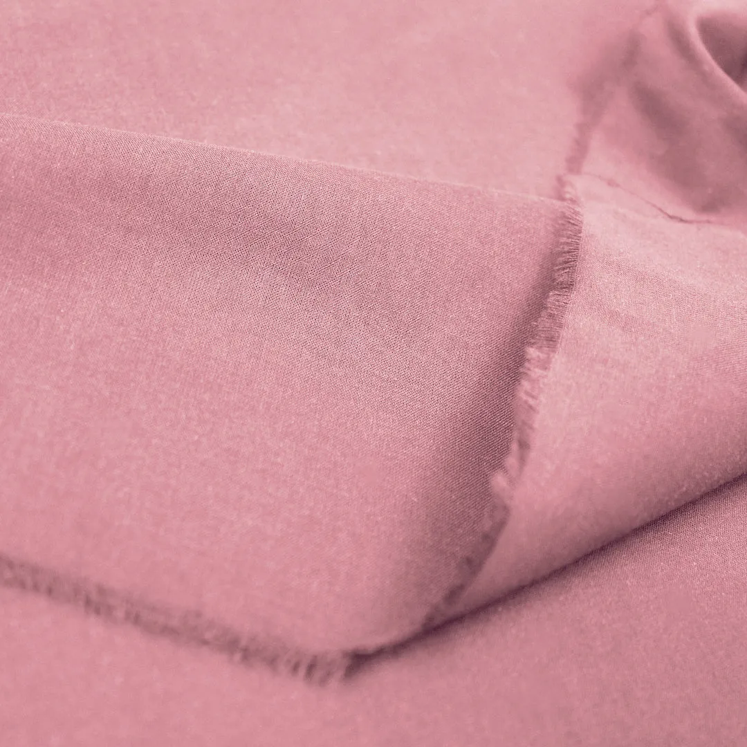 lightweight cotton voile for lining, etc. -  dusty rose