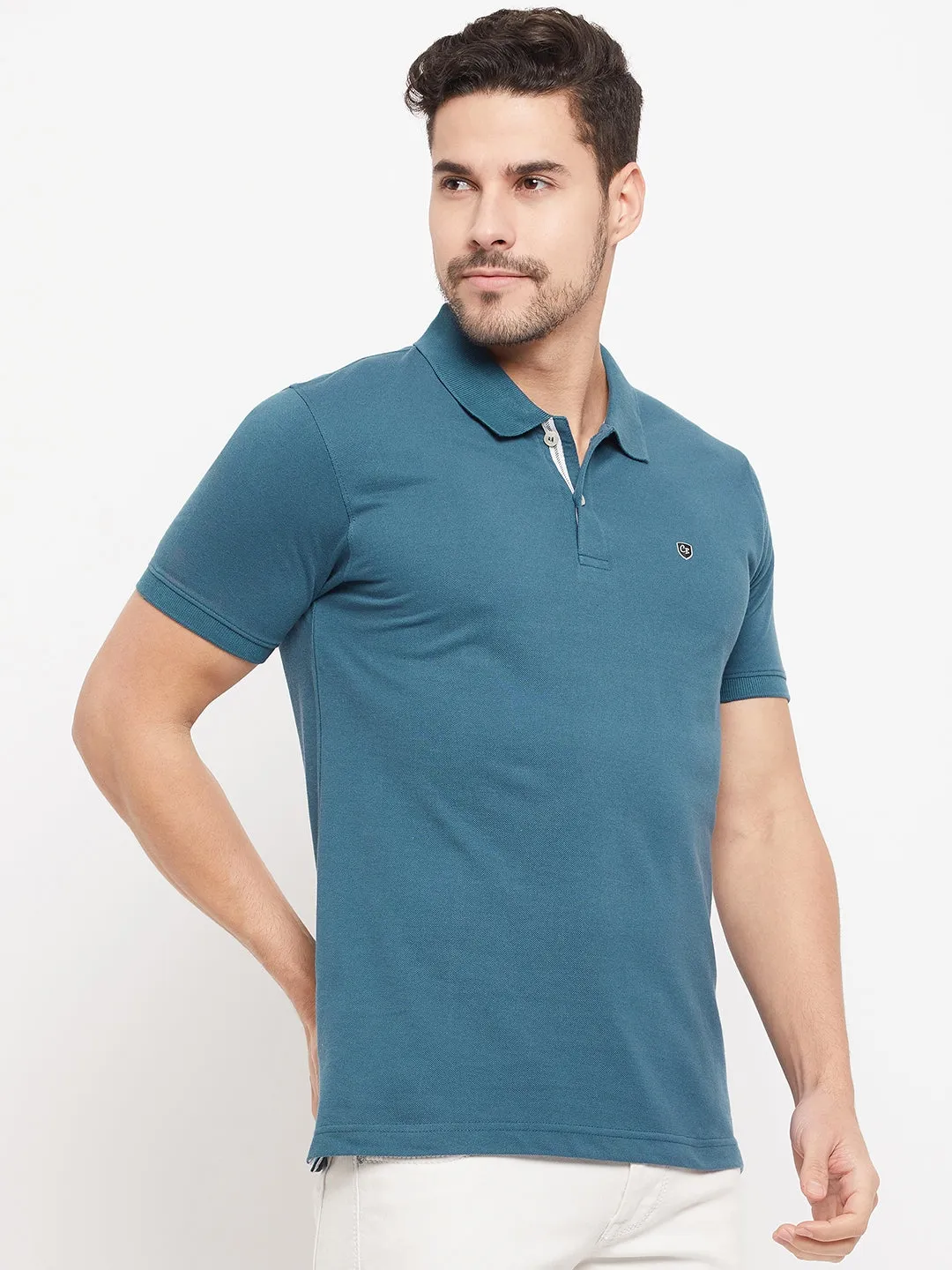 Men Blue T-Shirt