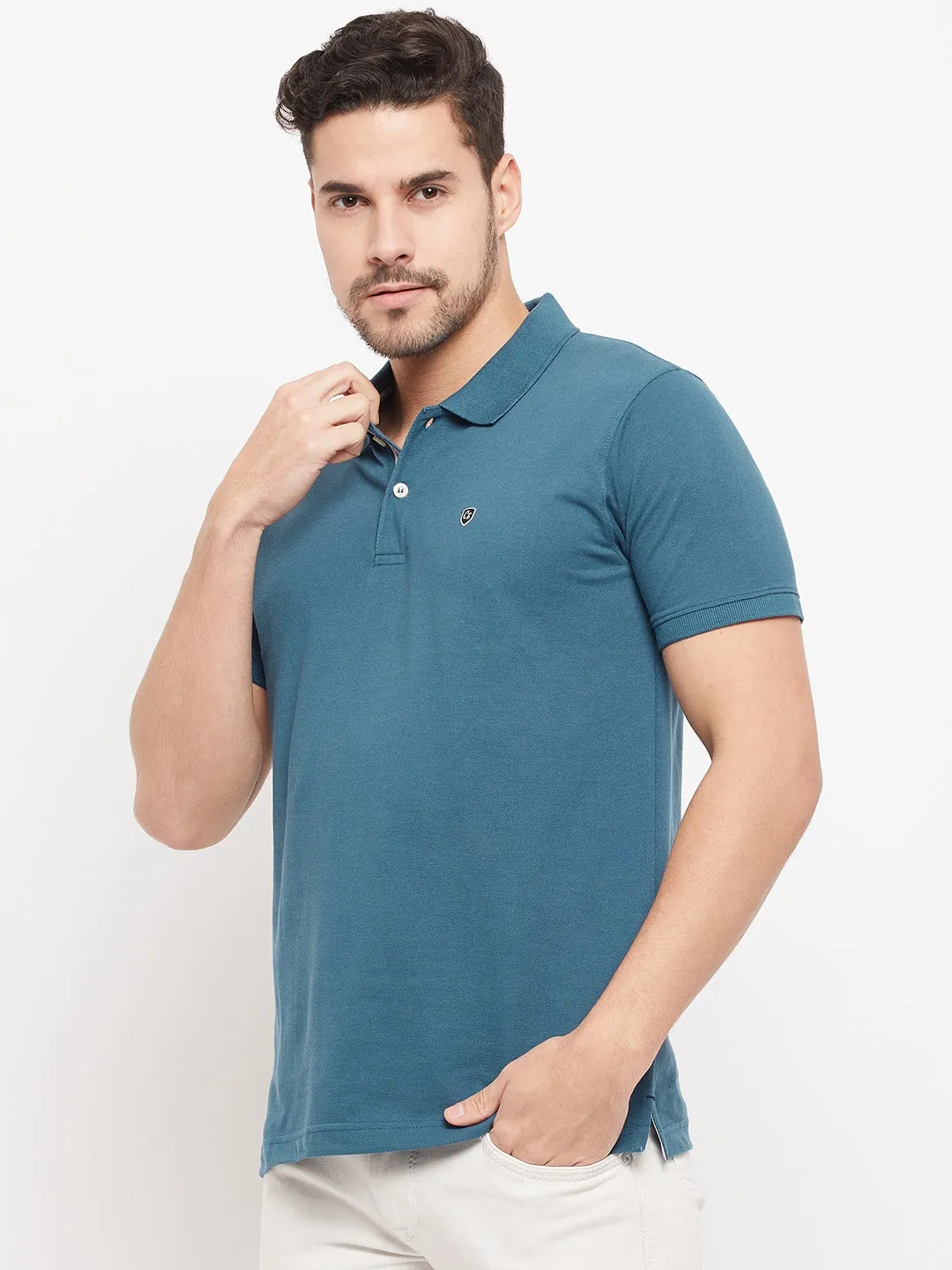 Men Blue T-Shirt