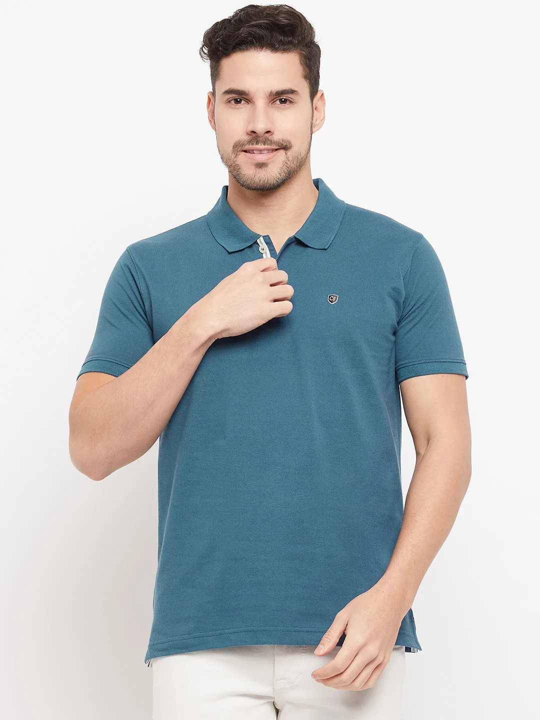 Men Blue T-Shirt