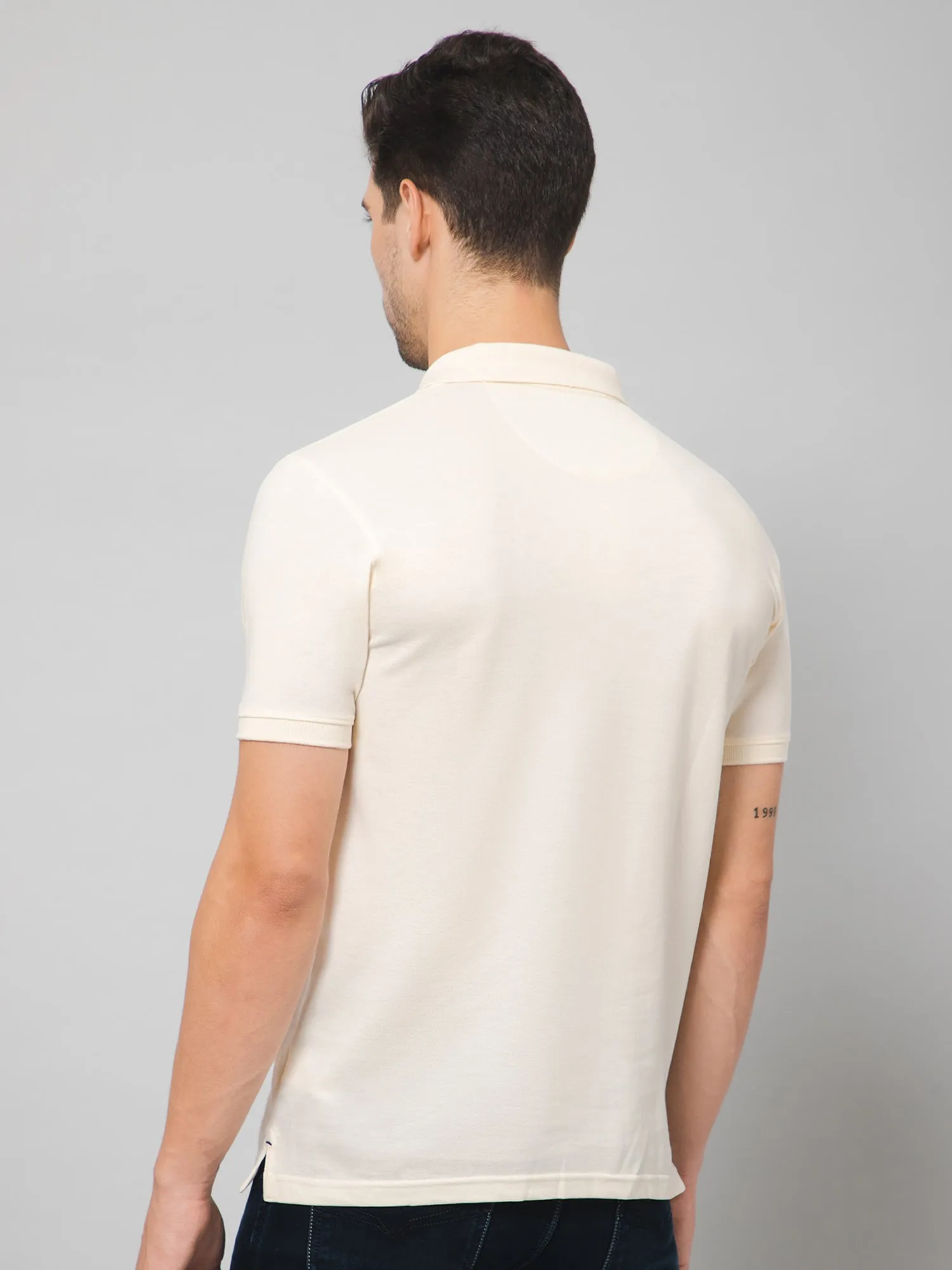 Men Ivory T-Shirt