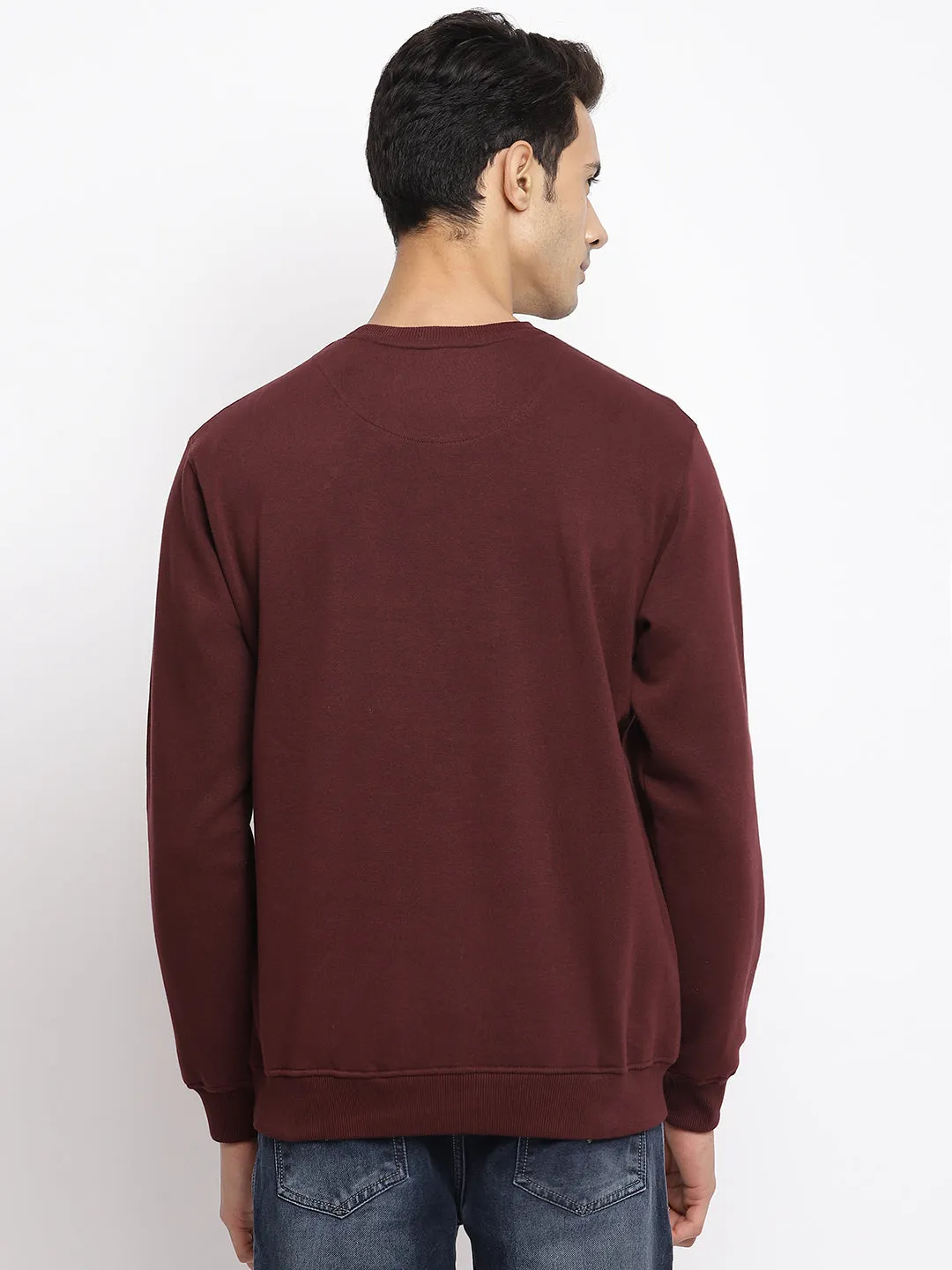 Men Wine Sweatshirt