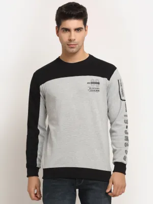 Men's Grey Melange Sweatshirt