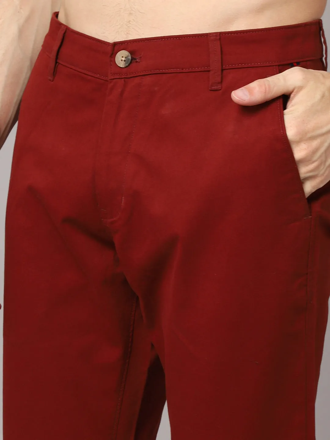 Mens Rust Trouser