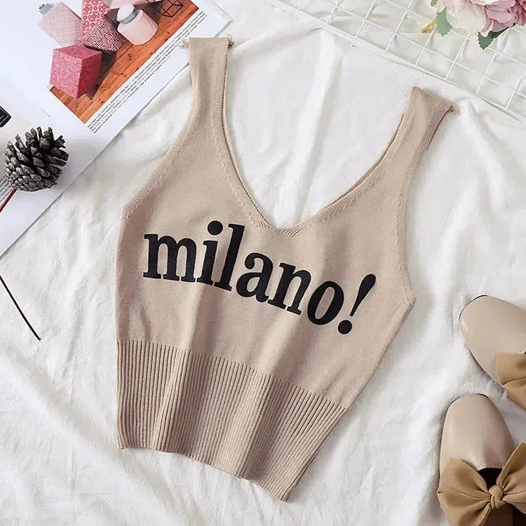 Milano Knitted Tank Top