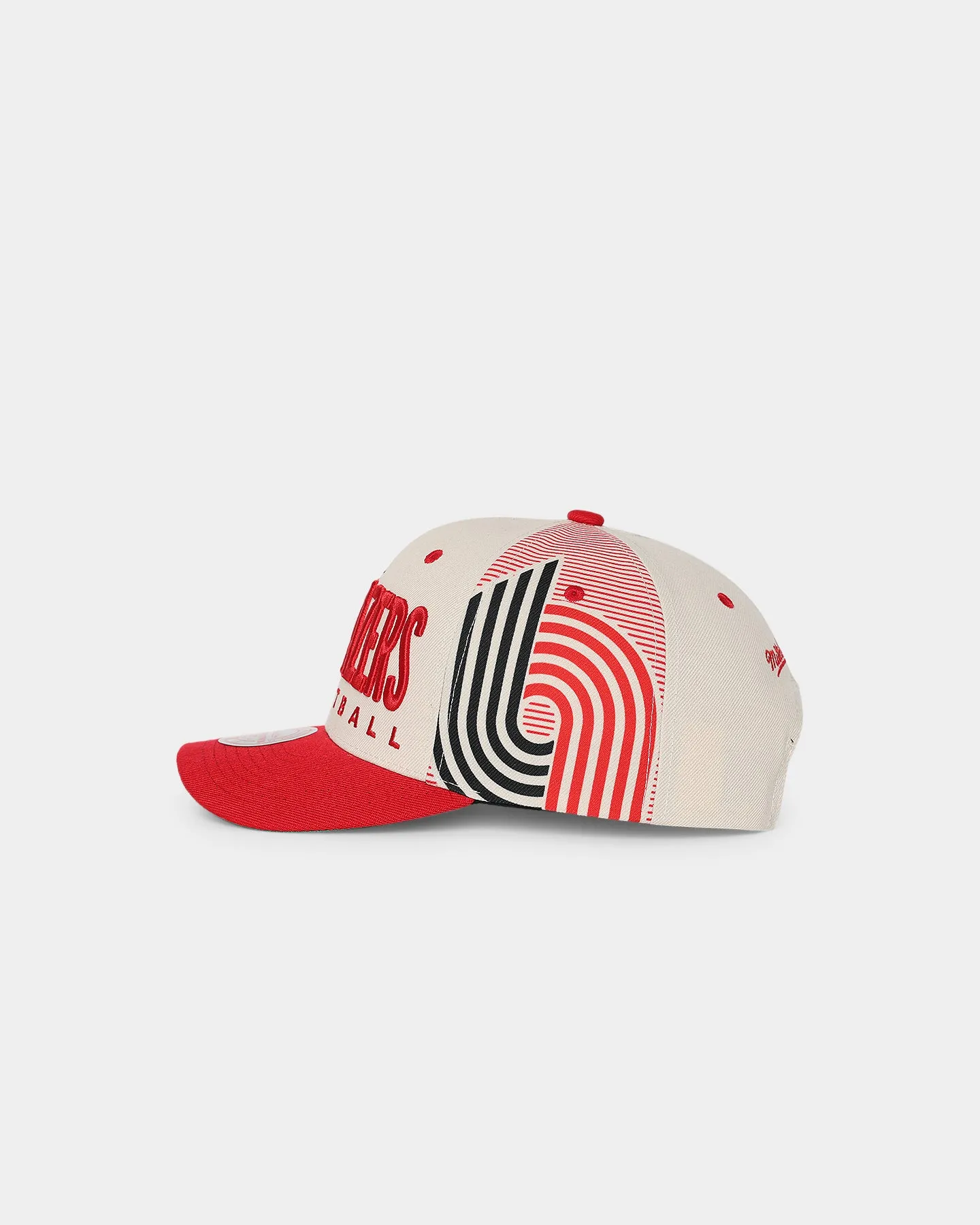 Mitchell & Ness Portland Trail Blazers '90s Training Camp' Pro Crown Snapback Cream