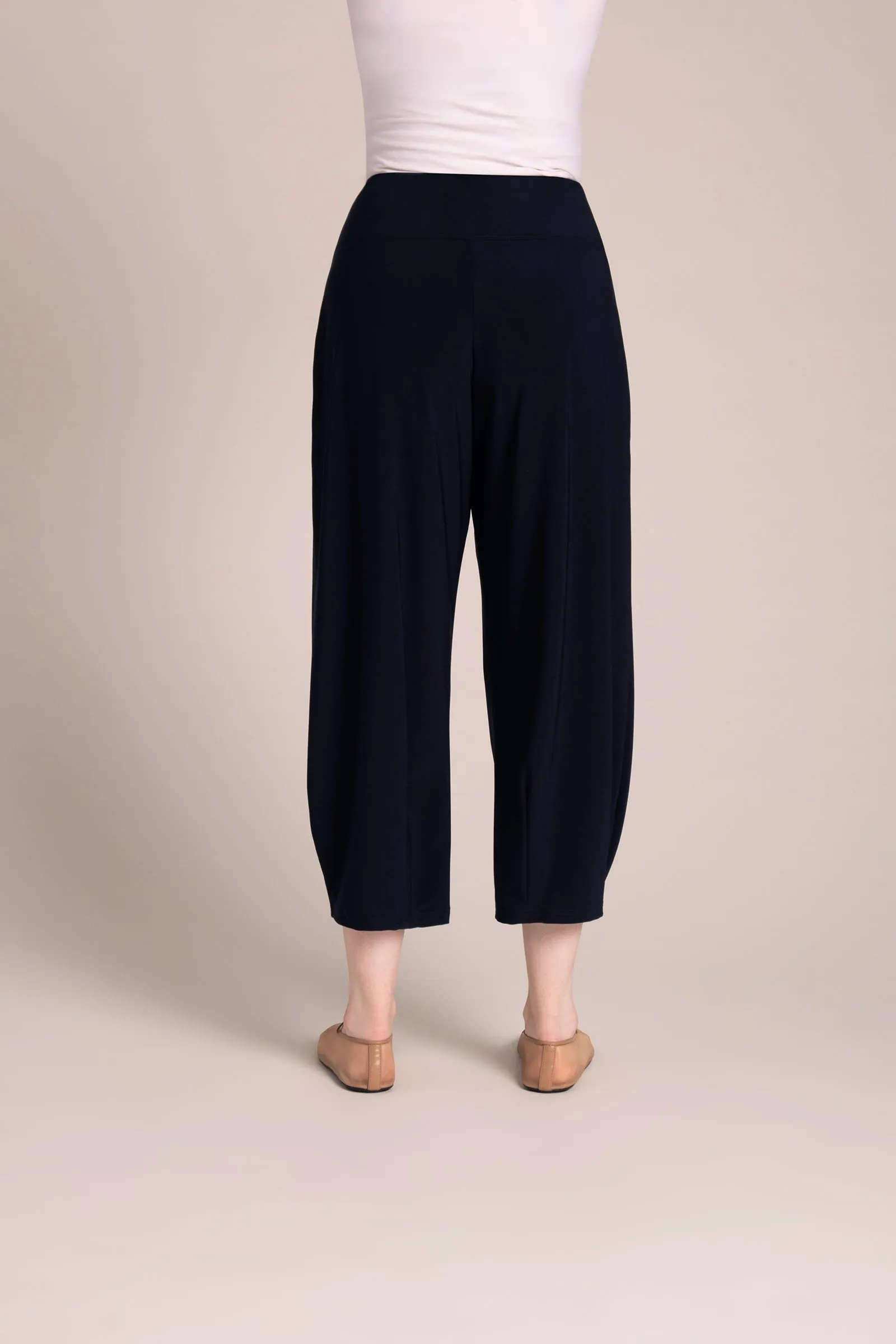 Narrow Lantern Pant | Navy