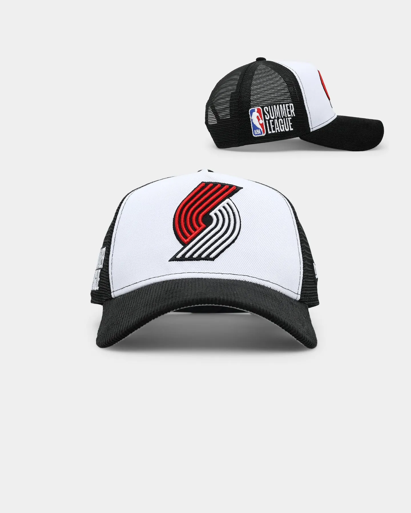 New Era Portland Trail Blazers 'NBA Summer League' 9FORTY A-Frame Snapback Black/White