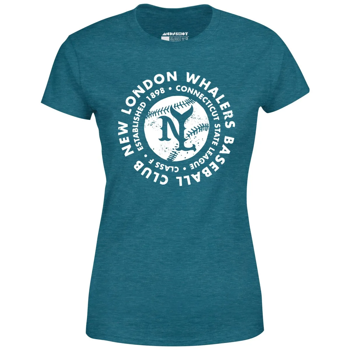 New London Whalers - Connecticut - Vintage Defunct Baseball Teams - Women's T-Shirt