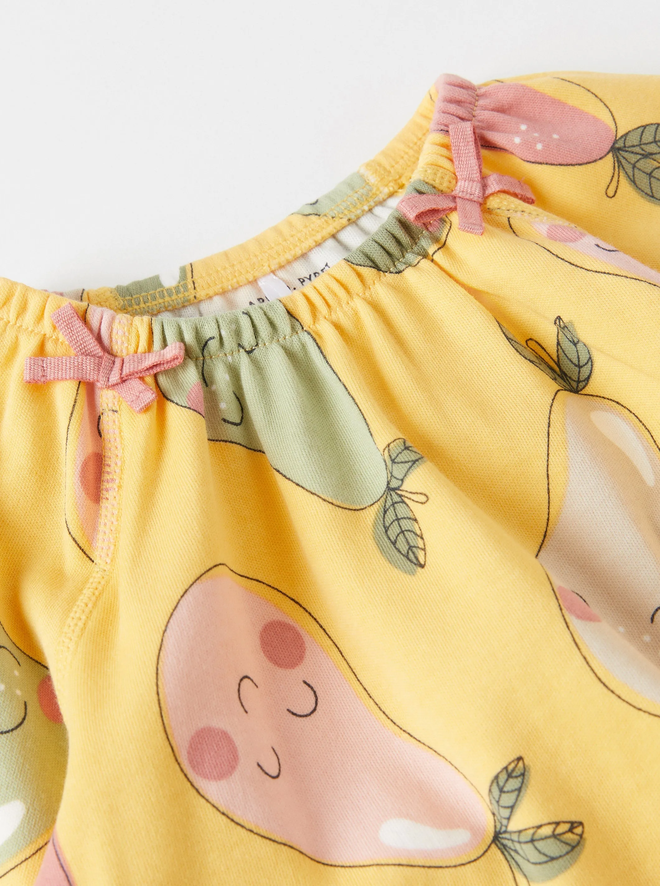 Pear Print Baby Dress