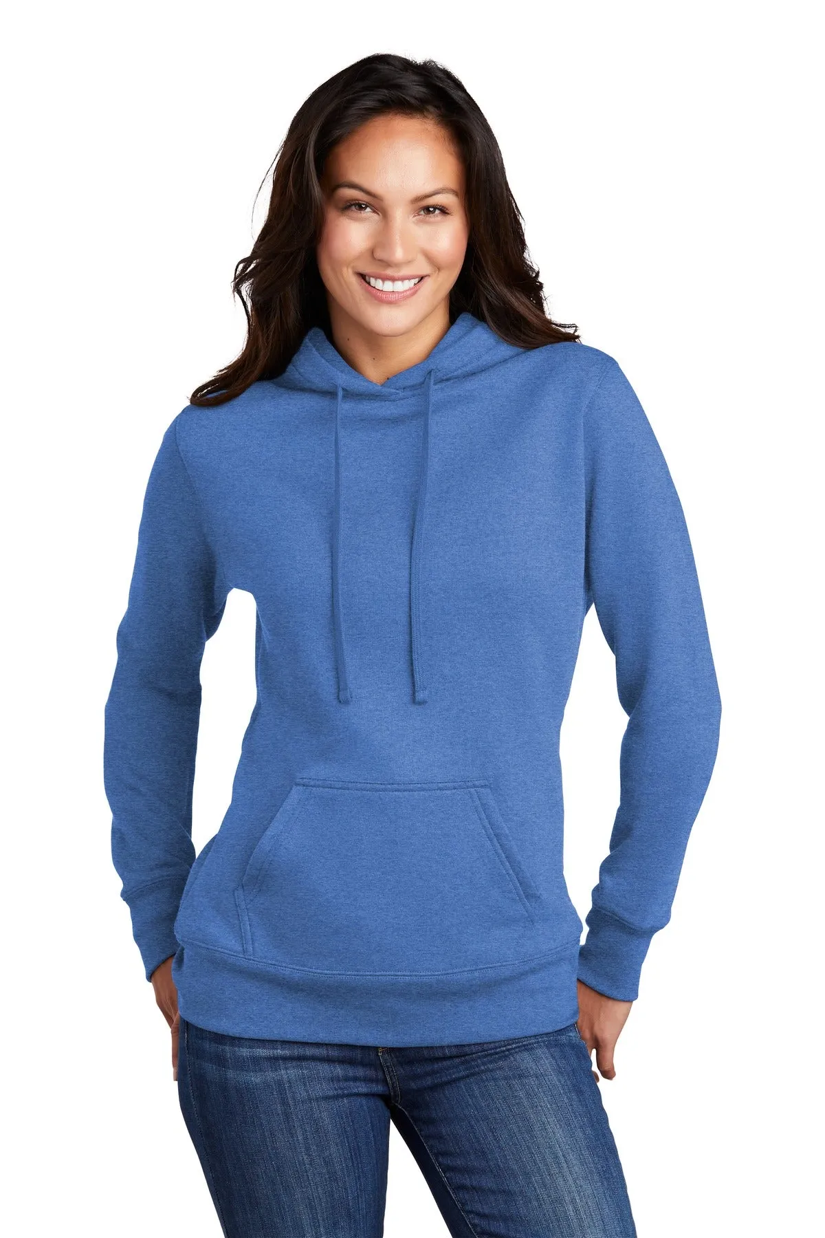 Port & Company Ladies Core Fleece Pullover Hooded Sweatshirt LPC78H