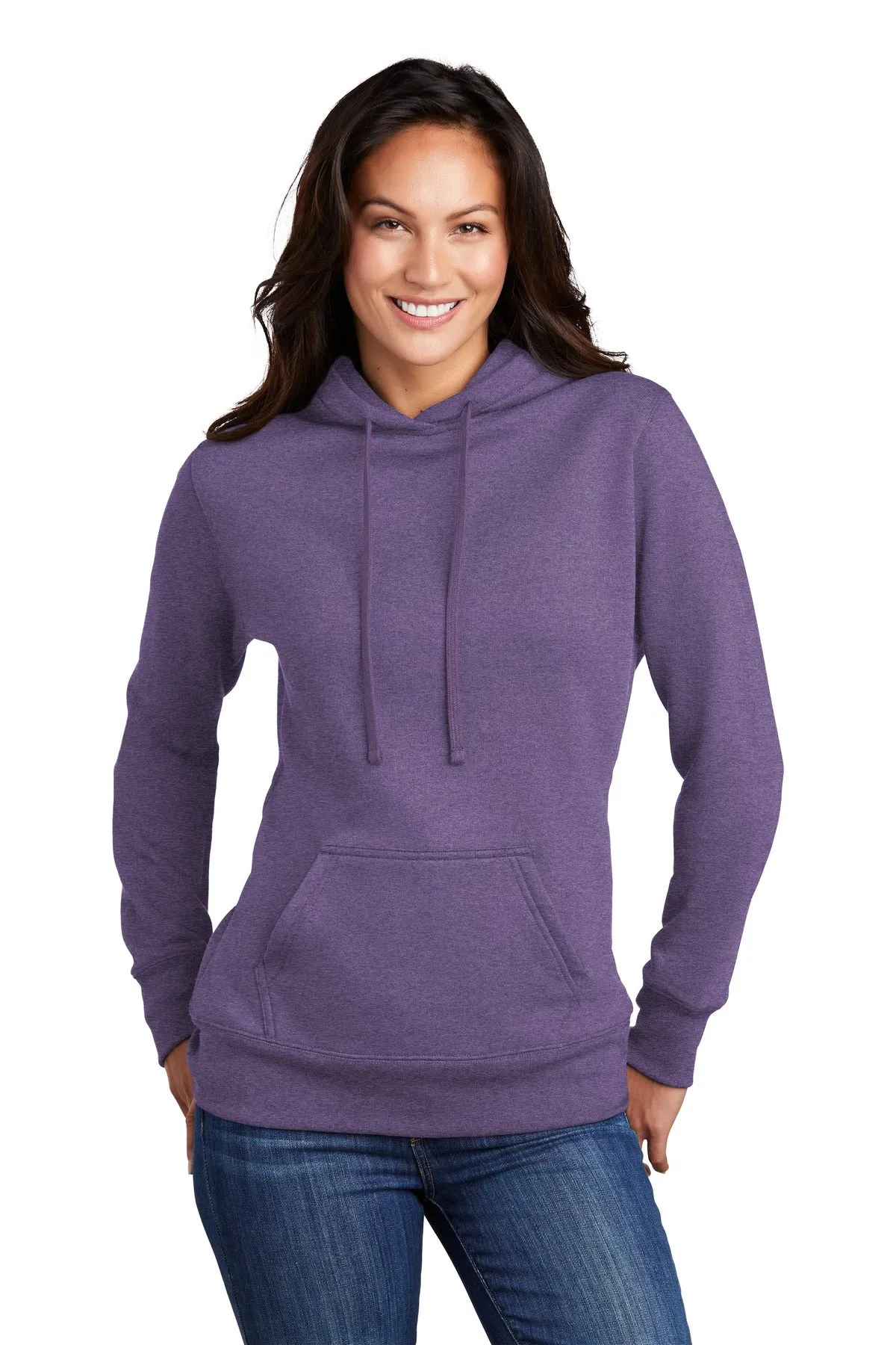 Port & Company Ladies Core Fleece Pullover Hooded Sweatshirt LPC78H