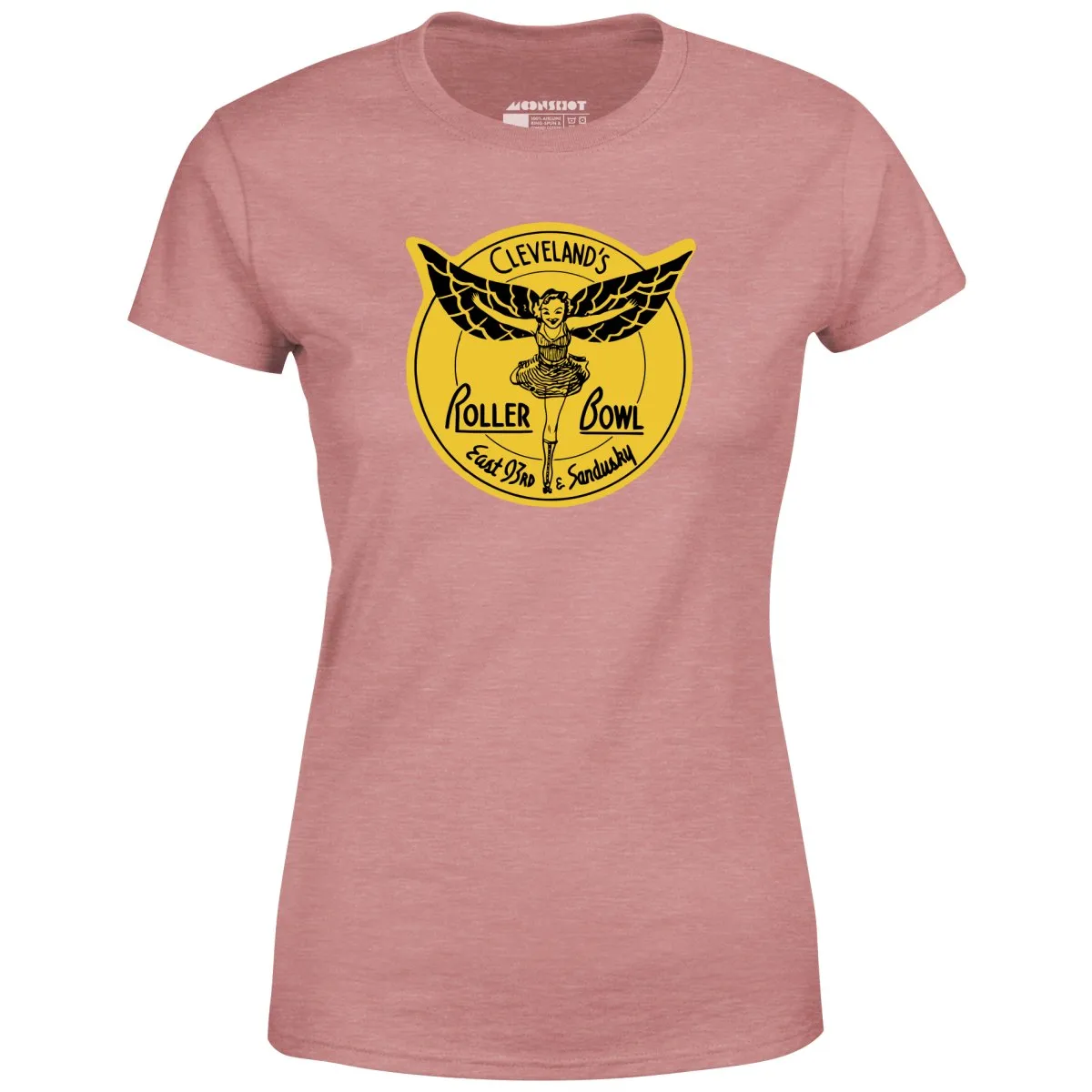 Roller Bowl - Cleveland, OH - Vintage Roller Rink - Women's T-Shirt