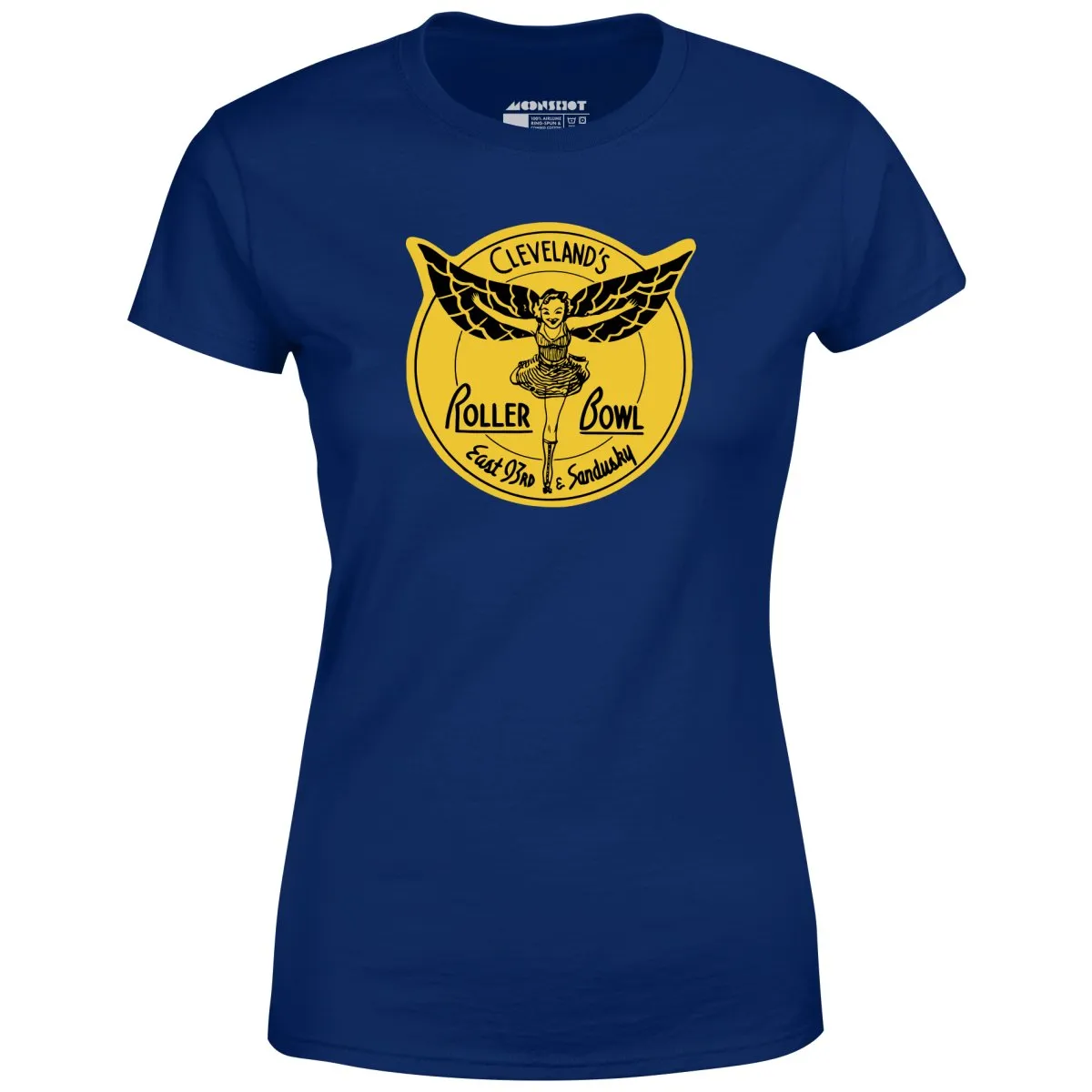 Roller Bowl - Cleveland, OH - Vintage Roller Rink - Women's T-Shirt