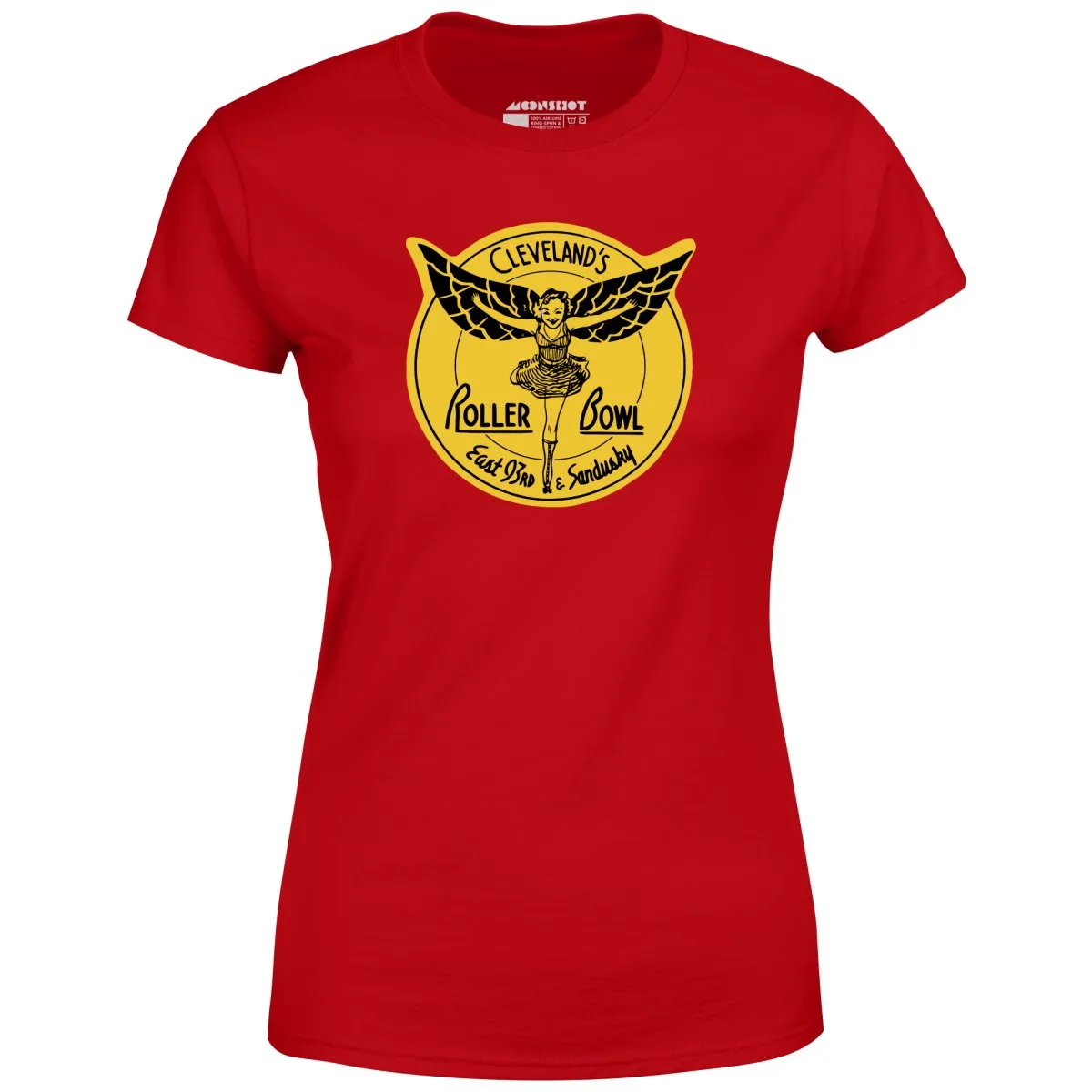 Roller Bowl - Cleveland, OH - Vintage Roller Rink - Women's T-Shirt