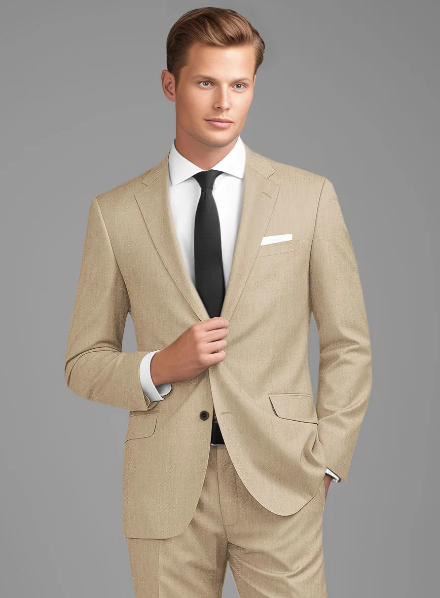 Scabal Beige Wool Jacket