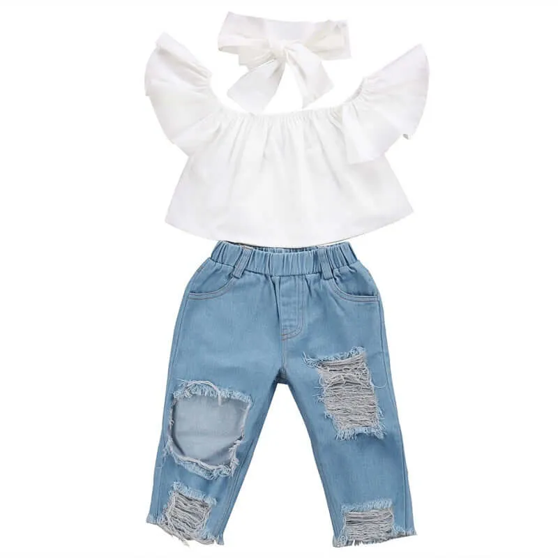 Skye Denim Set