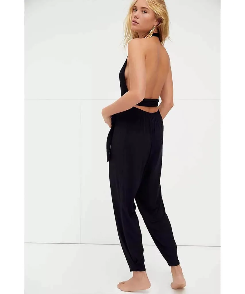 Sun Please Jumpsuit Black