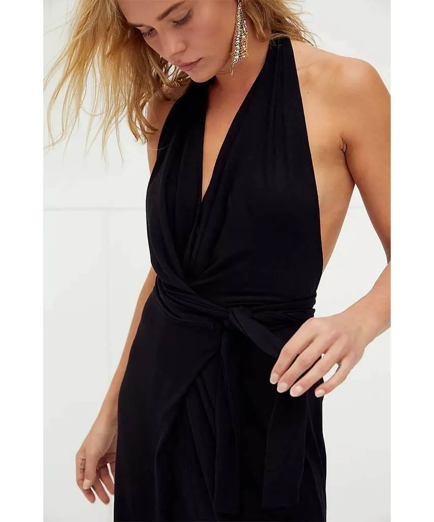 Sun Please Jumpsuit Black