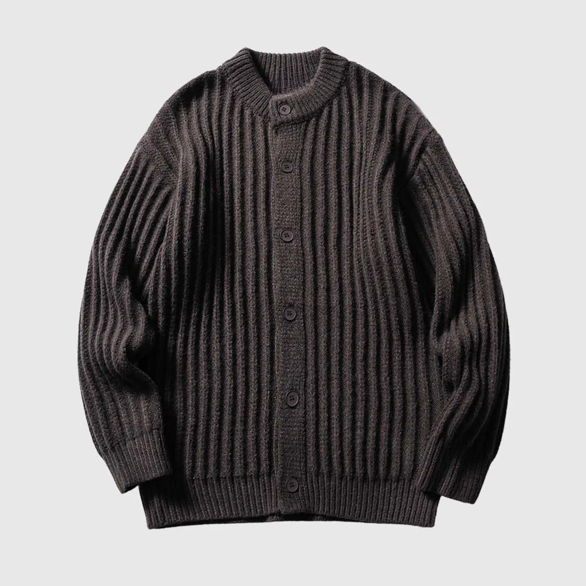 Textured Knit Pullover Sweater