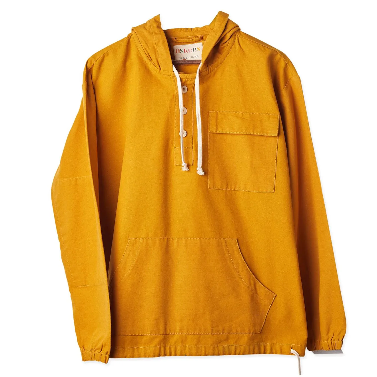 Uskees 3012 Button-Front Smock Yellow